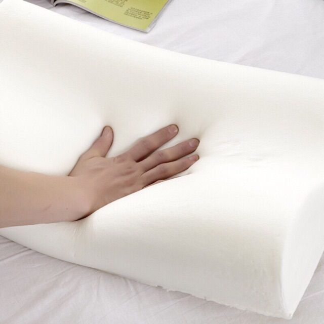 พร้อมส่ง-หมอน-หมอนสุขภาพ-เมมโมรี่โฟม-หมอนหนุน-memory-foam-pillow-หมอนรองคอ-หมอนเมมโมรี่โฟม