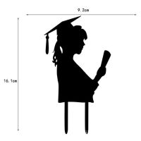 ใหม่9รูปแบบ2023รับปริญญาปาร์ตี้อะคริลิคของตกแต่งหน้าเค้กขอแสดงความยินดีจบการศึกษาสำหรับนักเรียนการตกแต่งเค้กสำหรับงานเลี้ยงสำเร็จการศึกษาตกแต่งเค้ก LZS37103