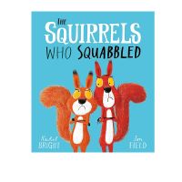 The squirrels who squared this pinecone is my picture book for developing childrens behavior habits, parent-child EQ and social picture book Rachel bright