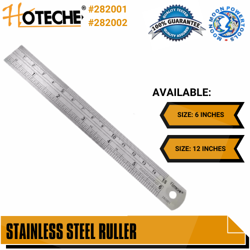 HOTECHE STAINLESS STEEL RULLER | Lazada PH