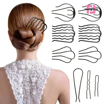 4pcs/set French Braid Tool Loop Elastic Hair Bands Remover Cutter