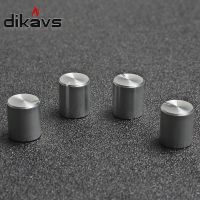 5pcs Rotary Encoder Potentiometer Knobs 6mm Shaft Volume Switch Small Knob 11 x12.5mm Silver