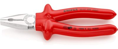 KNIPEX 03 07 200 Combination Pliers 1000V-insulated (200mm)