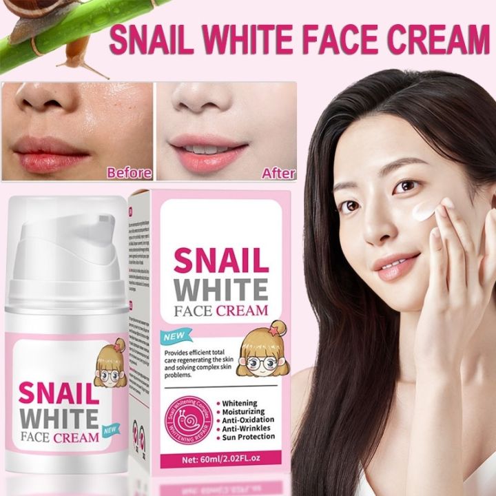 Disaar Snail Face Cream Whitening Soothing Moisturizing Anti Oxidation Anti Wrinkle Facial Cream 9346