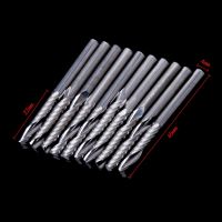 【CW】 2021 New 10 Pcs 4mm Shank Flute Carbide End Mill Cutter Router Bits 22mm