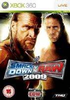 แผ่น XBOX 360 WWE SmackDown Vs Raw 2009 ใช้กับเครื่องที่แปลงระบบ JTAG/RGH