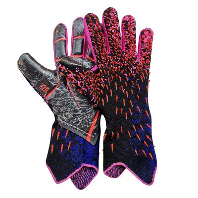 Latex Soccer Goalie Goalkeeper Gloves Anti-Slip Football Glove Finger Protection Gloves Soccer Equipment No.10