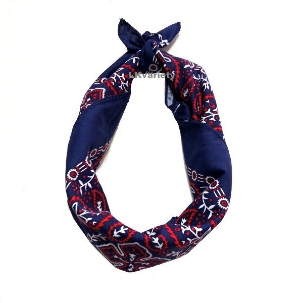 ผ้าลายเพสลี่ย์วินเทจ-ลายลูกน้ำ-ผ้าโพกหัวห-ผ้าพันคอ-vintage-bandana-paisley-scarf