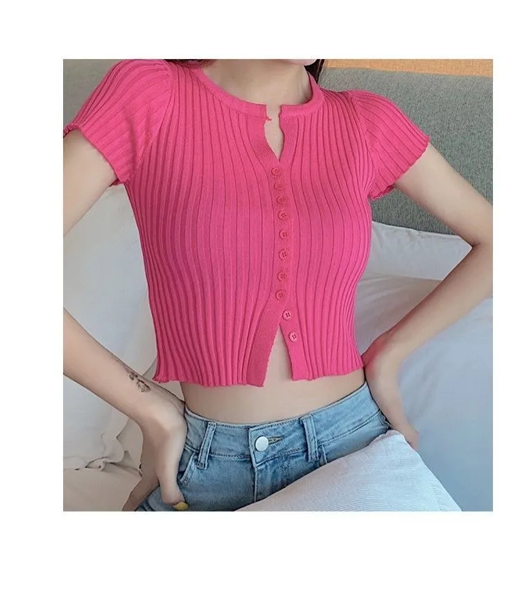 Aki20 Women Blouse Summer New Design Clothing Korean Style Large