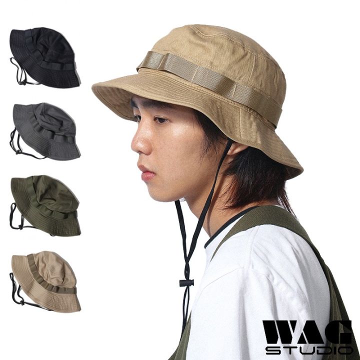 Plain Tactical Bucket Hat for Men Women Summer Beach Hat Jungle Hiking ...