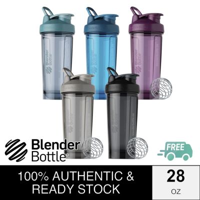 Blenderbottle Pro Series (28 ออนซ์) - 828 มล. BPA Phthalate ขวดผสมโปรตีน ขวดน้ํา ลูกบอลผสมสเตนเลส