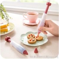 hot【DT】◐❇  1pcs Pastry Chocolate Decorating Syringe Silicone Plate Paint Cookie Pens Tools