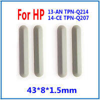 2-4ชิ้นใหม่เดิม DIY แล็ปท็อปแผ่นยางสำหรับ HP 13-An 14-CE TPN-Q207 43x8x1.5มิลลิเมตรล่างปกแผ่นเท้าที่มีสองด้าน