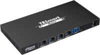 TESmart Ultra HD 4K HDMI 4X4 Matrix Switcher 4 Ports Inputs and 4 Port Outputs with RS232 IR Remote Control Supports 4Kx2K 30HZ, HDCP, 3D &amp; Deep Color, HDMI Compliant