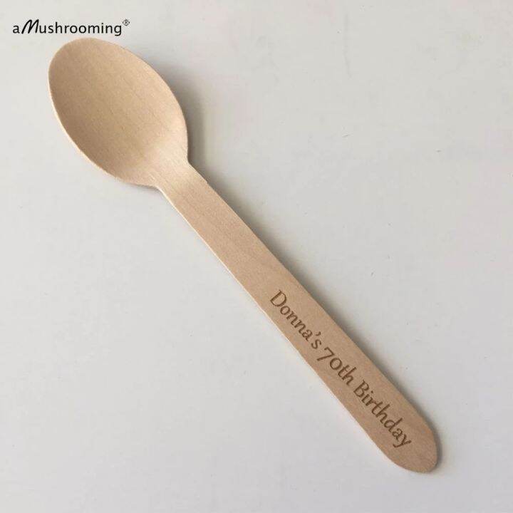 hot-x50-wood-engraved-spoons-biodegradable-disposable-dessert-birthday-dinner-eco-friendly