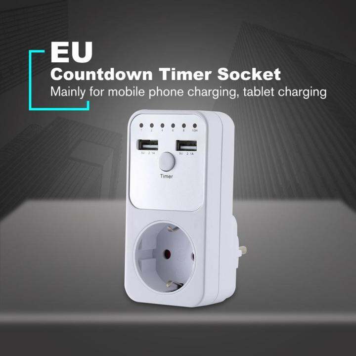 Countdown Timer Switch Smart Control Plugin Socket Auto Shut Off