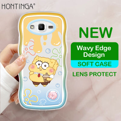 เคส Hontinga สำหรับ Samsung Galaxy J7 Pro 2017 2015 J7 Prime Core J2 Prime J2 Pro J4 Plus J6 Plus Prime 2018 J5 Pro 2016 J3 2015เคสใสใสตัดการ์ตูน Spongebob เคสยางซิลิโคนนิ่มเคสโทรศัพท์เคสนิ่มสำหรับเด็กผู้หญิง