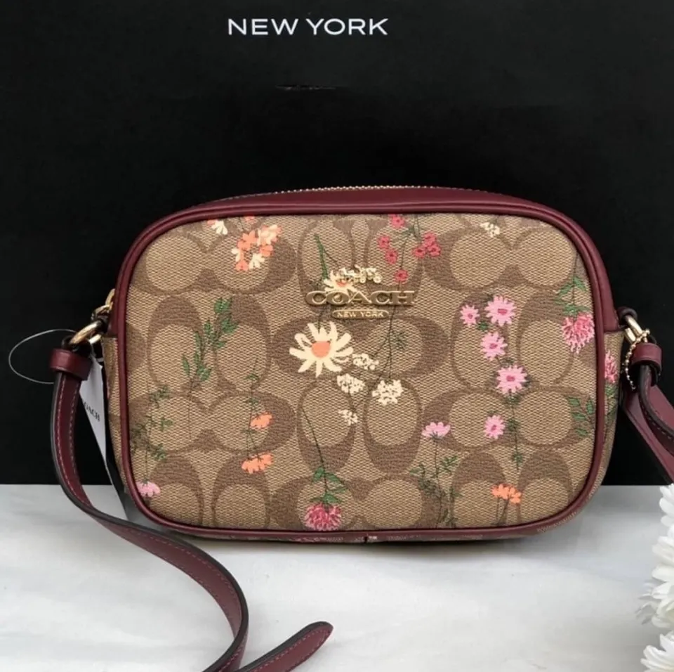 Coach, Bags, Coach Mini Camera Bag In Wildflower Print