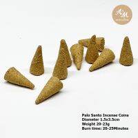 Aroma&amp;More  ธูปหอมพาโล ซานโต จากเปรู Palo santo Incense Cones กลิ่นหอมนุ่มกลิ่นหวานอบอุ่น สงบ ปลดปล่อยและผ่อนคลาย  10/20 ชิ้น