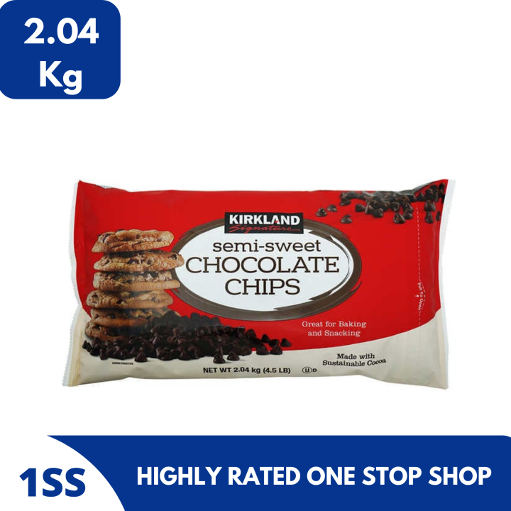 Kirkland Signature SemiSweet Chocolate Chips, 2.04Kg Lazada PH