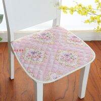 ▧✐▪ 43x45cm Dining Chair Cushion European Printed Seat Cushions With Lace Quality Four Seasons Stool Seat Mat Non-slip Buttocks Pad