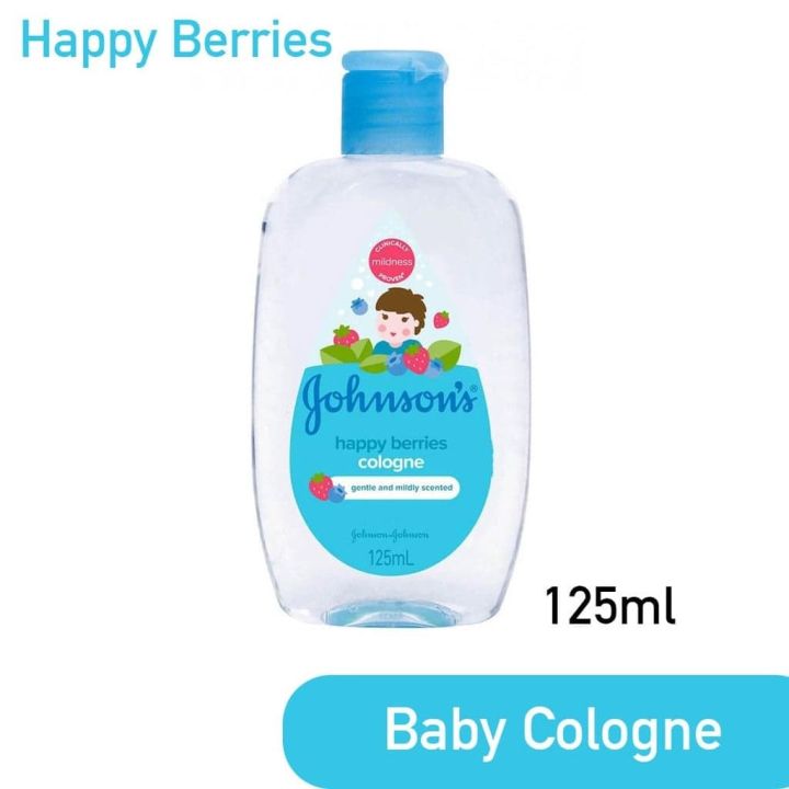 จอนสันเบบี้โคโลญ-กลิ่นแฮปปี้เบอรี่-happyberry-กลิ่นหายากไม่มีขายในไทย