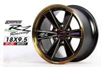 ลัอแม็กขอบ18 ส่งฟรี Cosmis RZ 18x9.0 ET+20 5รู114.3 และ 18x9.5 ET+25 6รู139.7 มีให้เลือก 3สี สีดำขอบทอง/สีดำขอบเงา/สีดำล้วน แถมน็อตล้อ+จุ๊บสีฟรี ราคา4วง