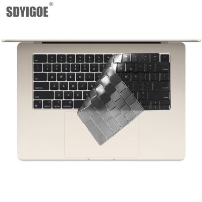 keyboard cover for 2023 MacBook Air 13.6 M2 A2681MacBook Air15" M2 A2941 A2442 A2485 A2779 A2780 Pro14/16" with touch ID Keyboard Accessories