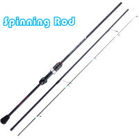 Souilang L Power 1.8M High Quality Fishing Rod Portable UltraLight Carbon Fiber Baitcasting Pole 3 Sections Spinning Rod Carp