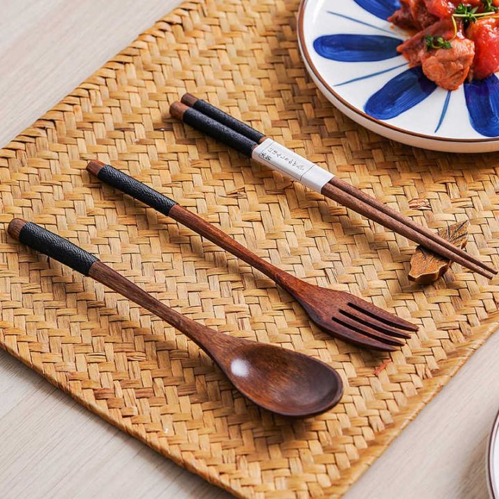 portable-wood-tableware-wooden-cutlery-sets-travel-dinnerware-suit-korean-wooden-spoon-fork-chopsticks-travel-gift-long-moon