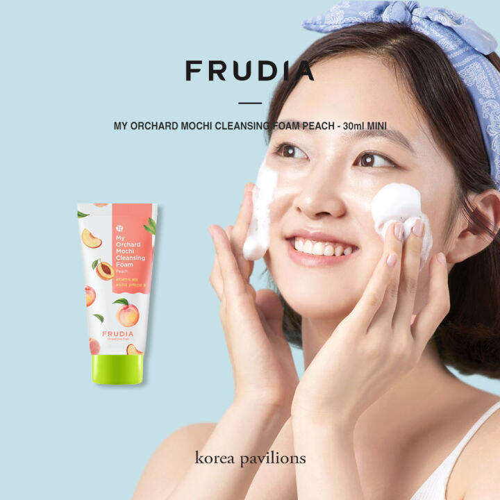 [Frudia] My Orchard Mochi Cleansing Foam Peach, 30ml (mini) | Lazada PH
