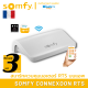 Somfy กล่องสมาร์ท somfy Connexoon RTS ควบคุมการทำงานของมอเตอร์ บนแอพ my somfy ที่ใช้กับระบบบ RTS สูงสุดถึง 30 อุปกรณ์ และเป็นระบบสมาร์ทของ somfy