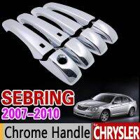 For Chrysler Seb 2007-2010 Luxurious Chrome Handle Cover Trim Set For 4Door 2008 2009 Car Essories Sticker Car Styling