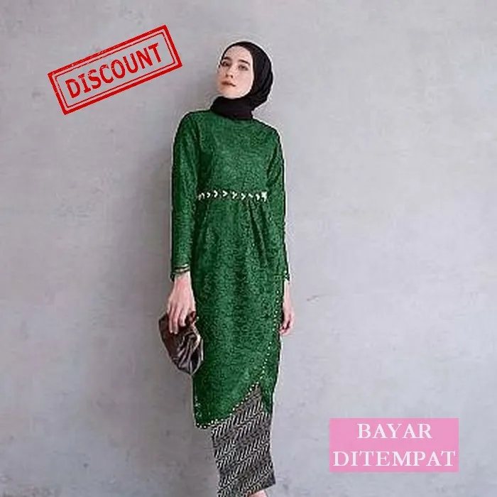 Setelan Wanita Terbaru Cewek Muslim Kondangan Atasan Viral Korea Import Model Remaja Set Casual Hijab Murah