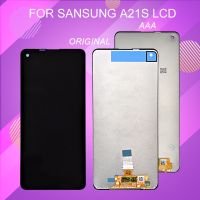 Catteny 6.5 Inch A217 Display For Samsung Galaxy A21s Lcd Touch Panel Screen A217F Digitizer SM-A217F/DS Assembly With Frame