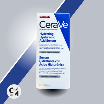 CERAVE Hydrating Hyaluronic Acid Serum 30 ml. ผิวเนียนนุ่ม เด้ง สดใส ไม่โทรม