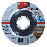 MAKITA รหัส E-00496 ใบเจียร์ สแตนเลส (4") 100x6x22.23mm WA36N X-Lock (Stainless)