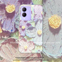 เคสโทรศัพท์ Phone Case VIVO Y17s VIVOY17s เคส Ins 2023 เคส ภาพวาดสีน้ำมันแฟชั่นย้อนยุคซิลิโคนป้องกันการตกที่สร้างสรรค์สดใหม่ เคสโทรศัพท Cover