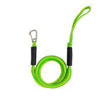 1Pc Top Bungee Dock ropes Stretchable dock line for Kayak Jet Ski Marine with Foam Float Stainless steel clip for boat 4ft