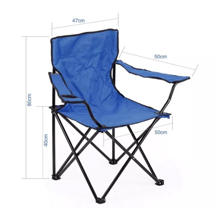 เก้าอี้ปิคนิค-เก้าอี้สนามพับได้-เก้าอี้สนามพกพา-pae2261-foldable-camping-chair-พร้อมที่วางแขนและแก้วด้านข้าง