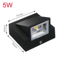 5W 10W Modern simple creative outdoor waterproof wall lamp LED courtyard lamps gate lamp terrace balcony garden wall light