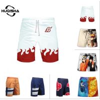 COD SDFERTREWWE Fashion Anime Naruto 3D Shorts Summer Island Vacation Beach Shorts Baggy Casual Running Sport Shorts Loose Short Pants