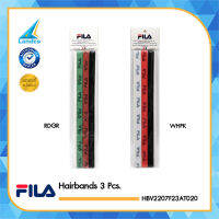 Fila Collection ฟีล่า ยางรัดผม ยางมัดผม 1Pack/3Pcs. Hairbands 3 Fit HBV2207F23AT020 (490)