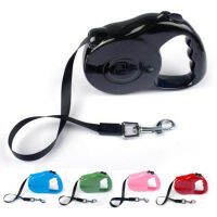 3M5M Retractable Leashes Dog Accessories Extending Leads for Small Dogs Products Puppy Supplies Black Red Pink Colors