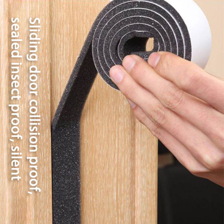 Soundproof Foam Tape Door Window Waterproof Sealing Strips Self