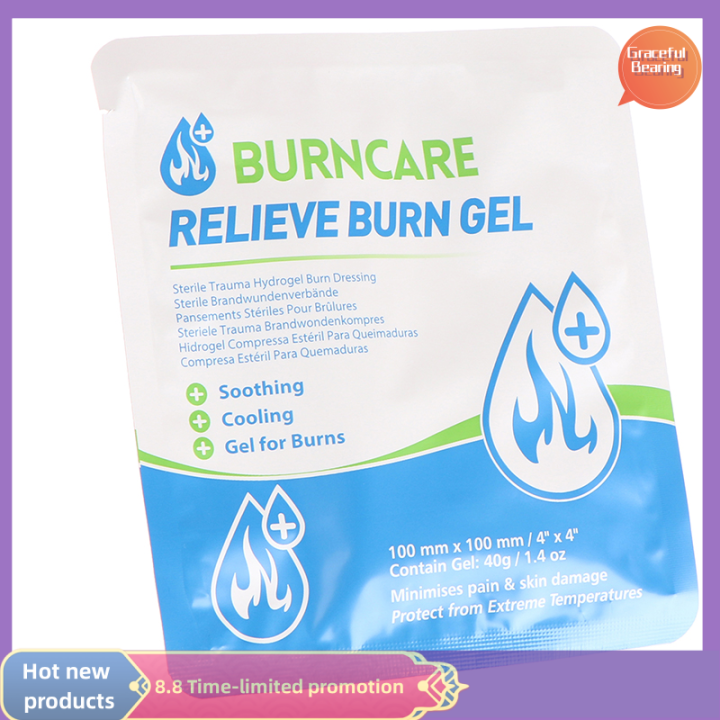 Graceful Emergency Medical Hydrogel Burn Gel Dressing Bandage Patch For