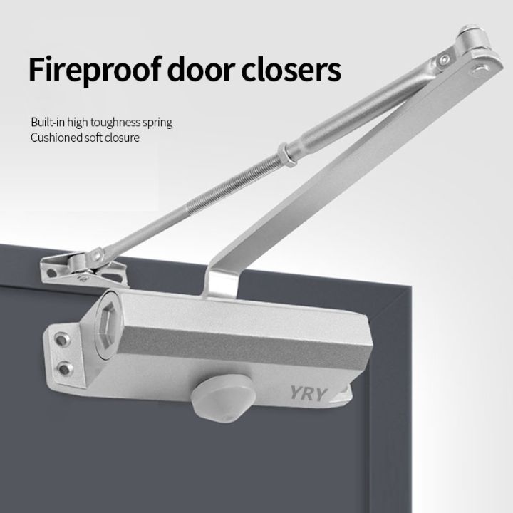 round-type-adjustable-automatic-spring-hydraulic-door-closer-closing-latching-security-system