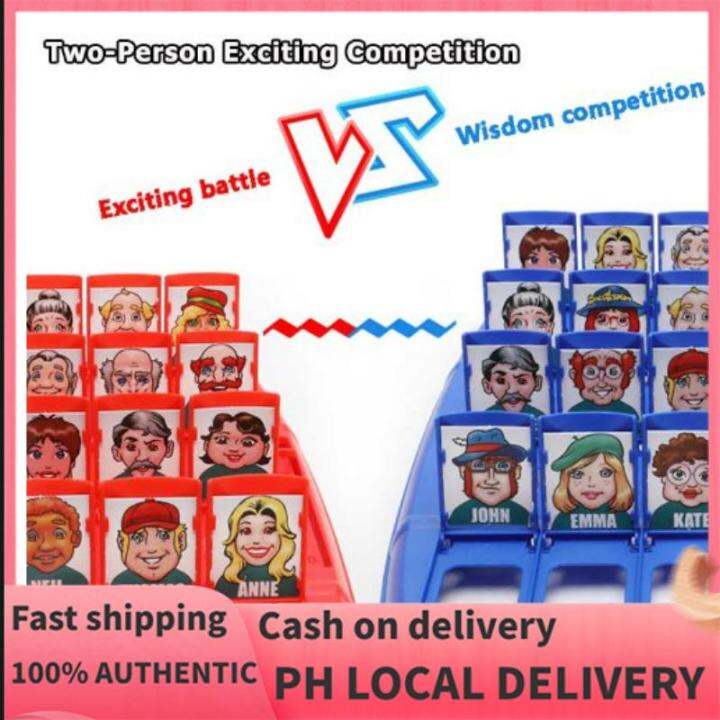 Puzzle board game Guess who? Classic board game Fun family guessing