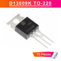 10pcs D13009K TO-220 D13009 3DD13009K TO220 12A/400V High Voltage Fast Switching NPN Power Transistor ​new original