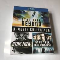 ภาพยนตร์ไซไฟ Bluray BD Star Trek 1-3 HD 1080p3แผ่น